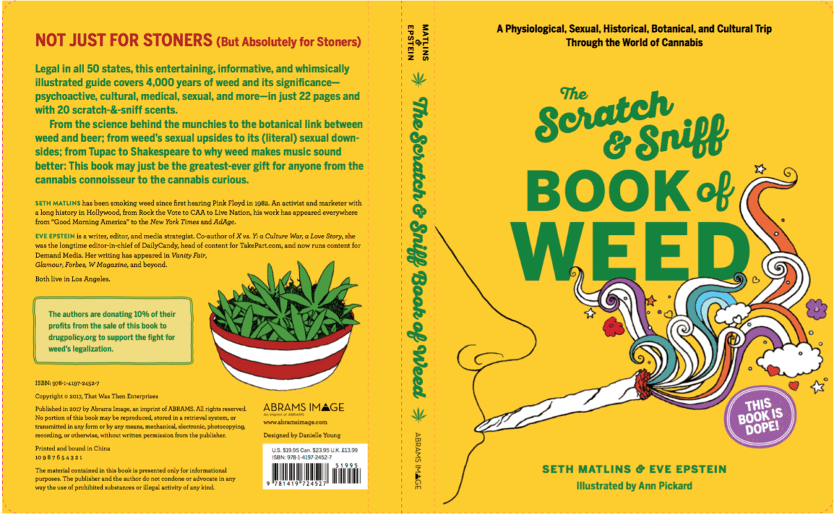 There’s A Scratch and Sniff Book For Weed Now