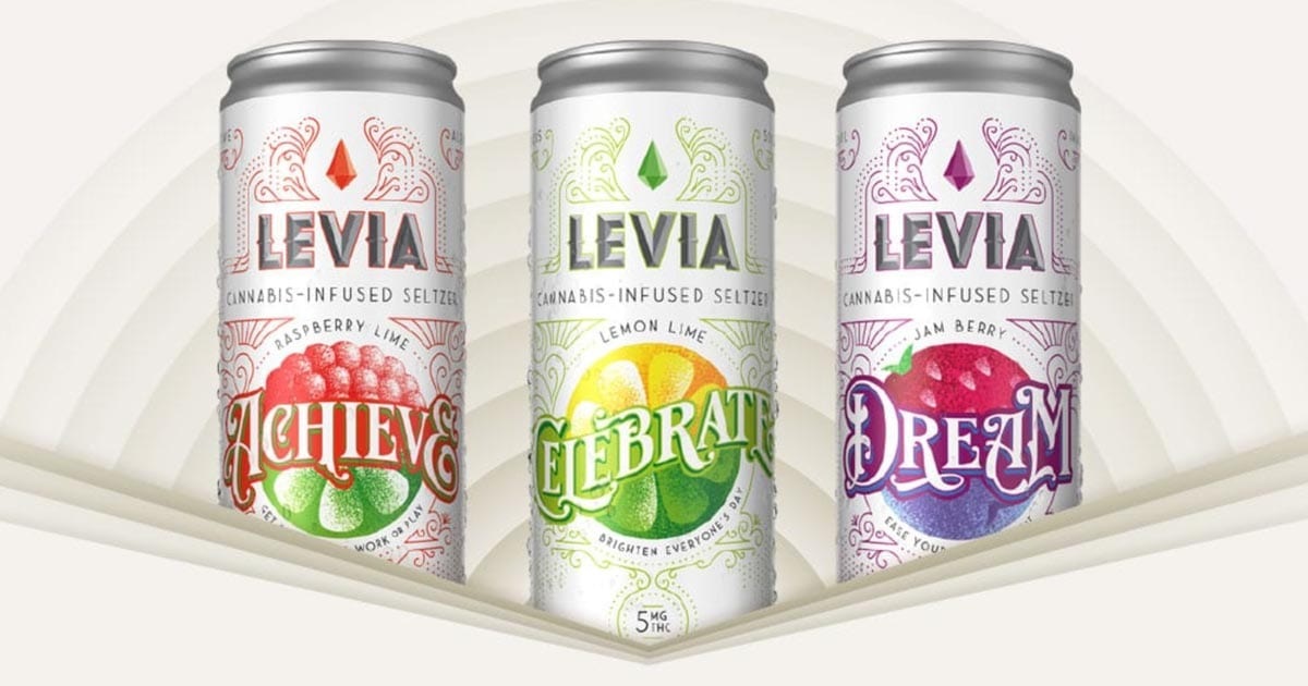 LEVIA is Launching Cannabis Infused Seltzers in This State