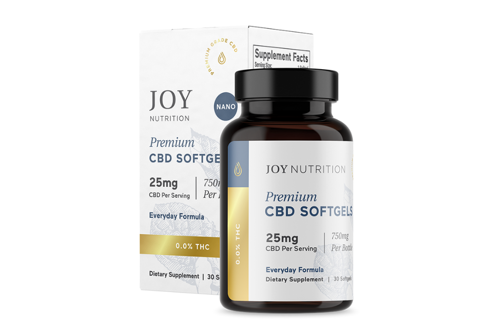 Joy Nutrition Broad Spectrum CBD Softgels