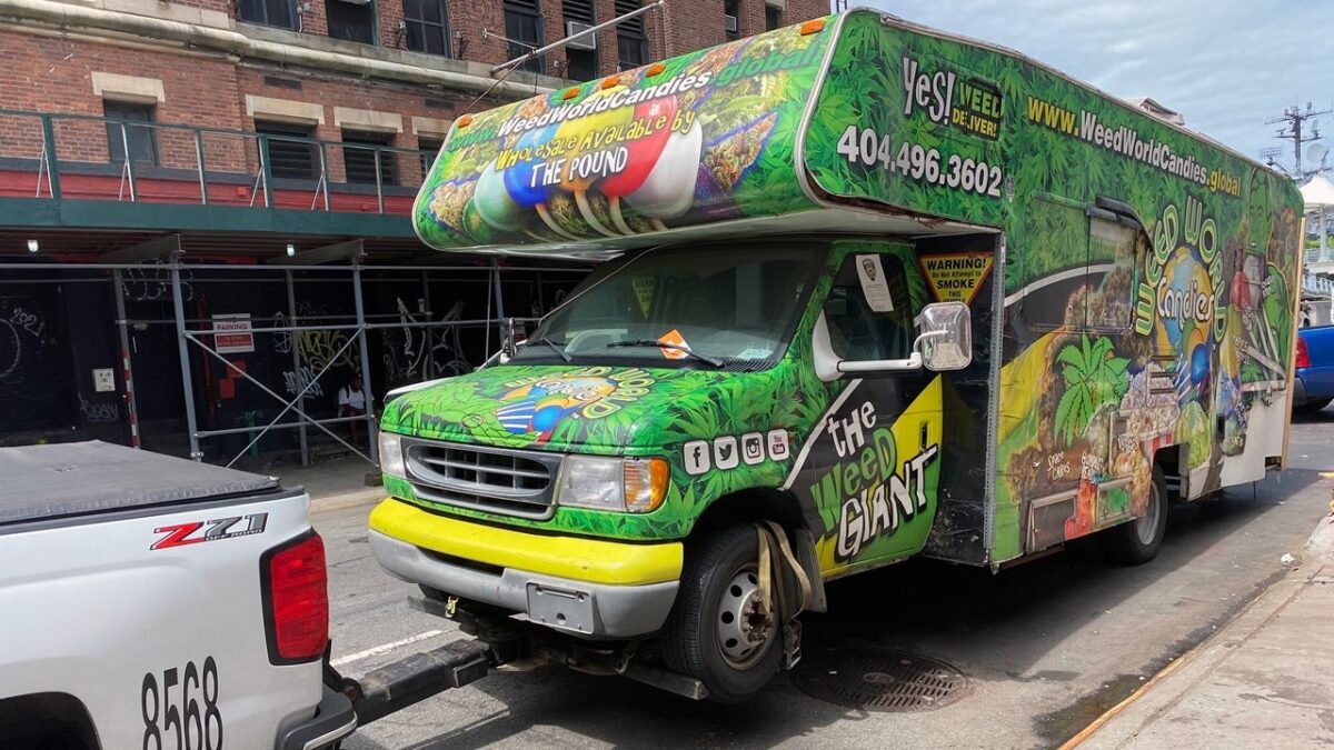 Many NYC Marijuana Trucks Towed This Week Over Outstanding Parking Tickets